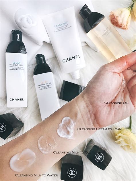 le lait douceur d'huile chanel|chanel la mousse cleanser.